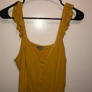 Yellow tank top